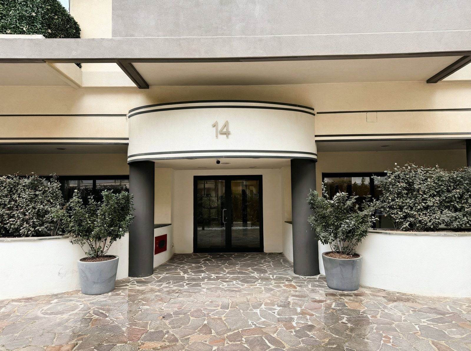 Building entrance