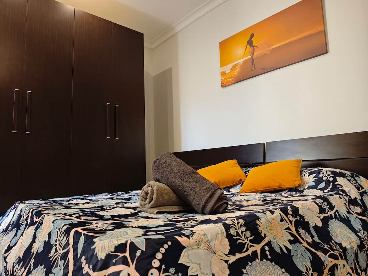 Bedroom with wardrobe